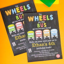Load image into Gallery viewer, Wheels on the Bus Party Package