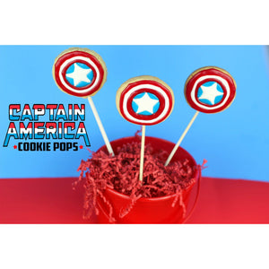 American Cookie Cutter Template