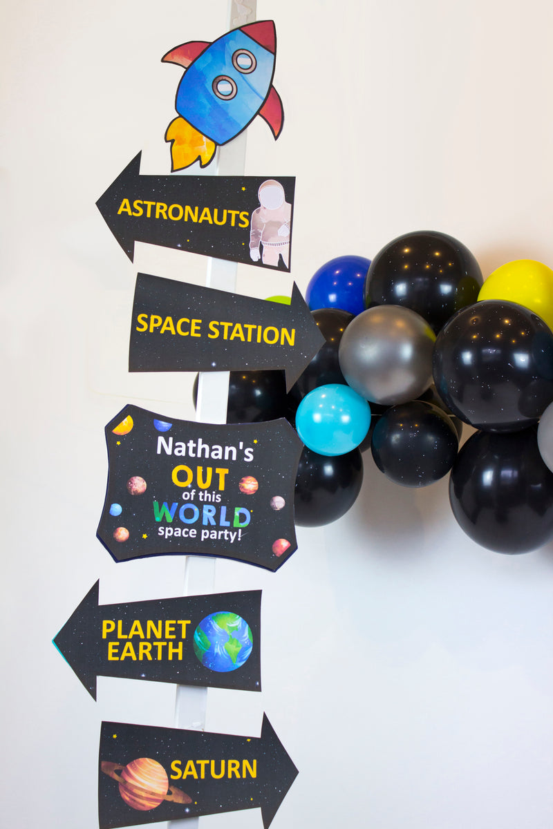 Space Directional Signs – Simply Made with Sam