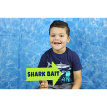 Load image into Gallery viewer, These jaw-some photo props will surely bring fun to your Shark Party Theme. You will receive a PDF file formatted on 8 ½&quot; X 11&quot; with 8 different Shark Photo Props. It also includes &quot;Take a Prop Shark a Pose&quot; Sign. Print as many copies as you desire then paste on dowel sticks.