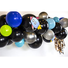 Load image into Gallery viewer, This party package is outta this world !! Use this template to decorate your Space Party. The template can be personalized with your child&#39;s name and age.