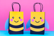 Load image into Gallery viewer, Bumble Bee Favor Bag and Tag
