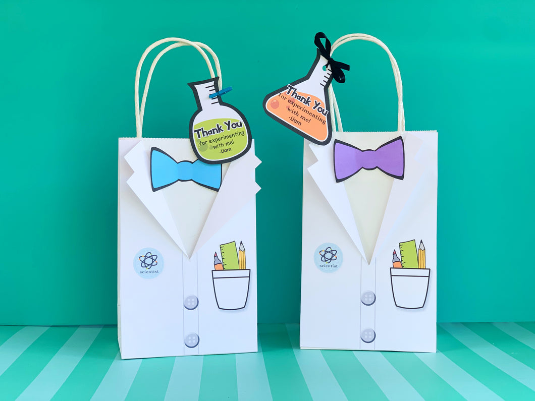 Science Favor Bag