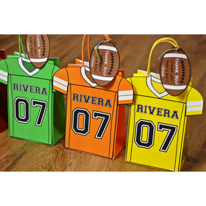 Touchdown!! Decorate your Goody Bag with this Football PDF Template. It also includes a editable football thank you tag. The PDF file is formatted on 8 ½ X 11inches. 