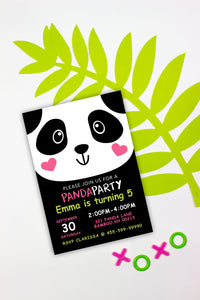 Party like a Panda Invitation
